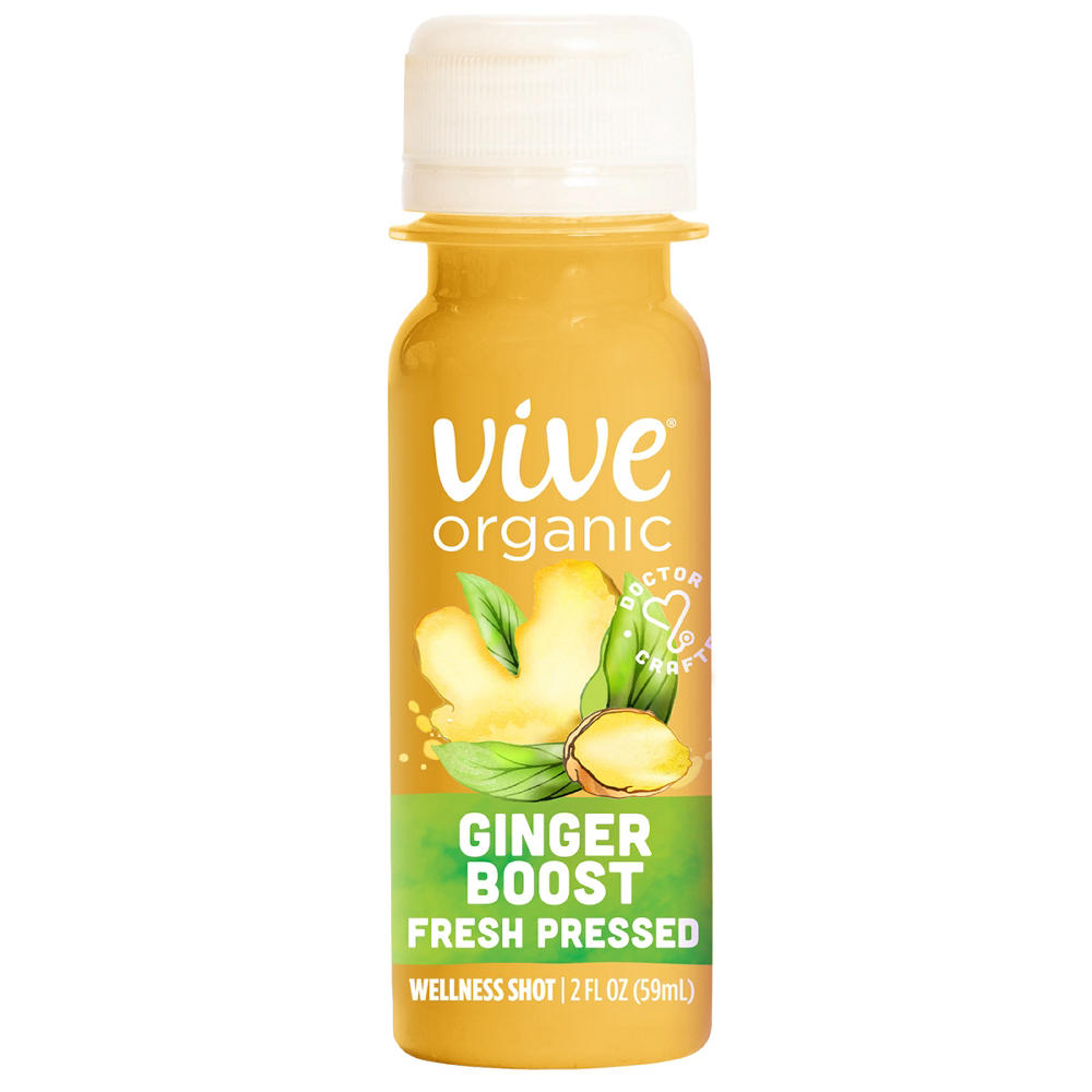 Vive Organic Fresh Pressed Ginger Shot, 2 fl. oz.