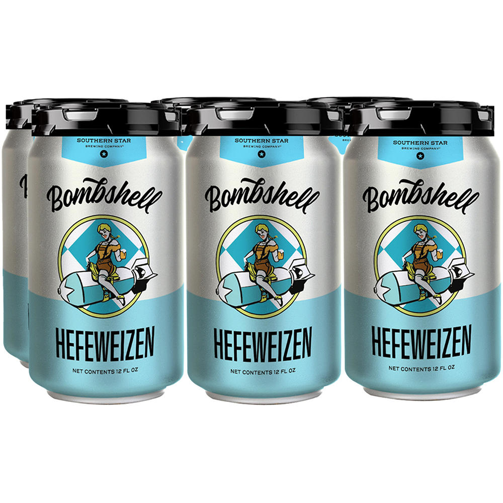 Southern Star Bombshell Hefeweizen Craft Beer 6 pk Cans, 12 oz
