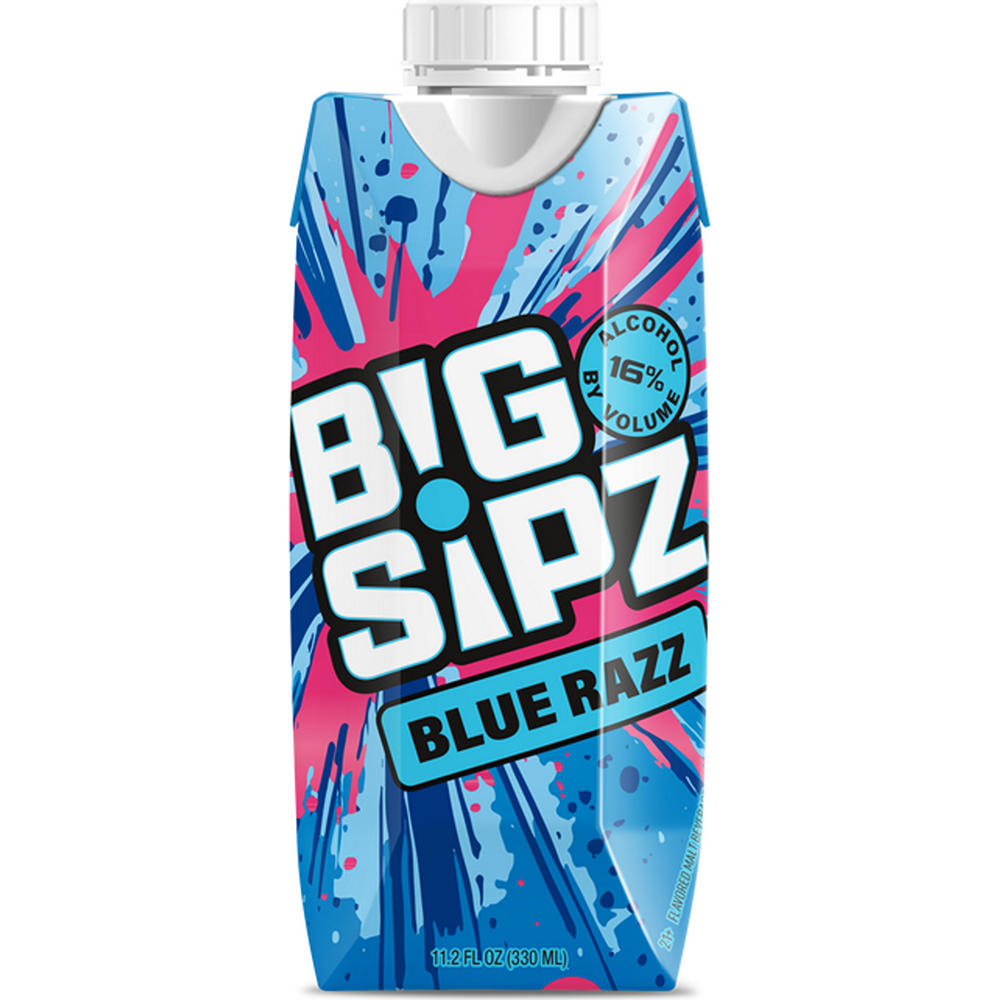 Big Sipz Blue Raspberry Punch, 330 mL
