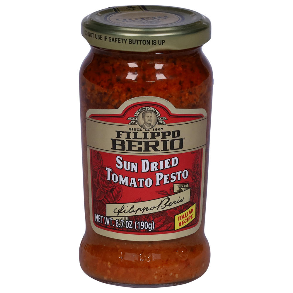 Filippo Berio Sun Dried Tomato Pesto, 6.7 oz