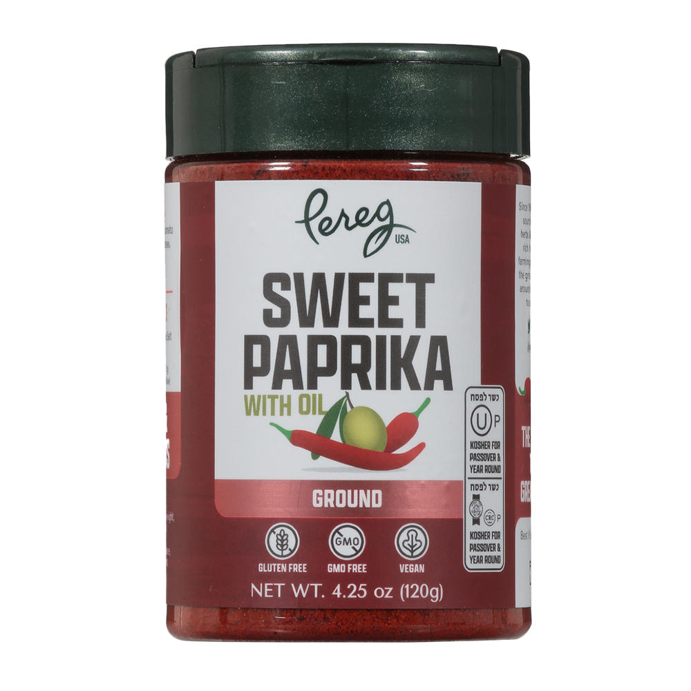 Pereg Kosher Ground Sweet Paprika with Oil, 4.25 oz