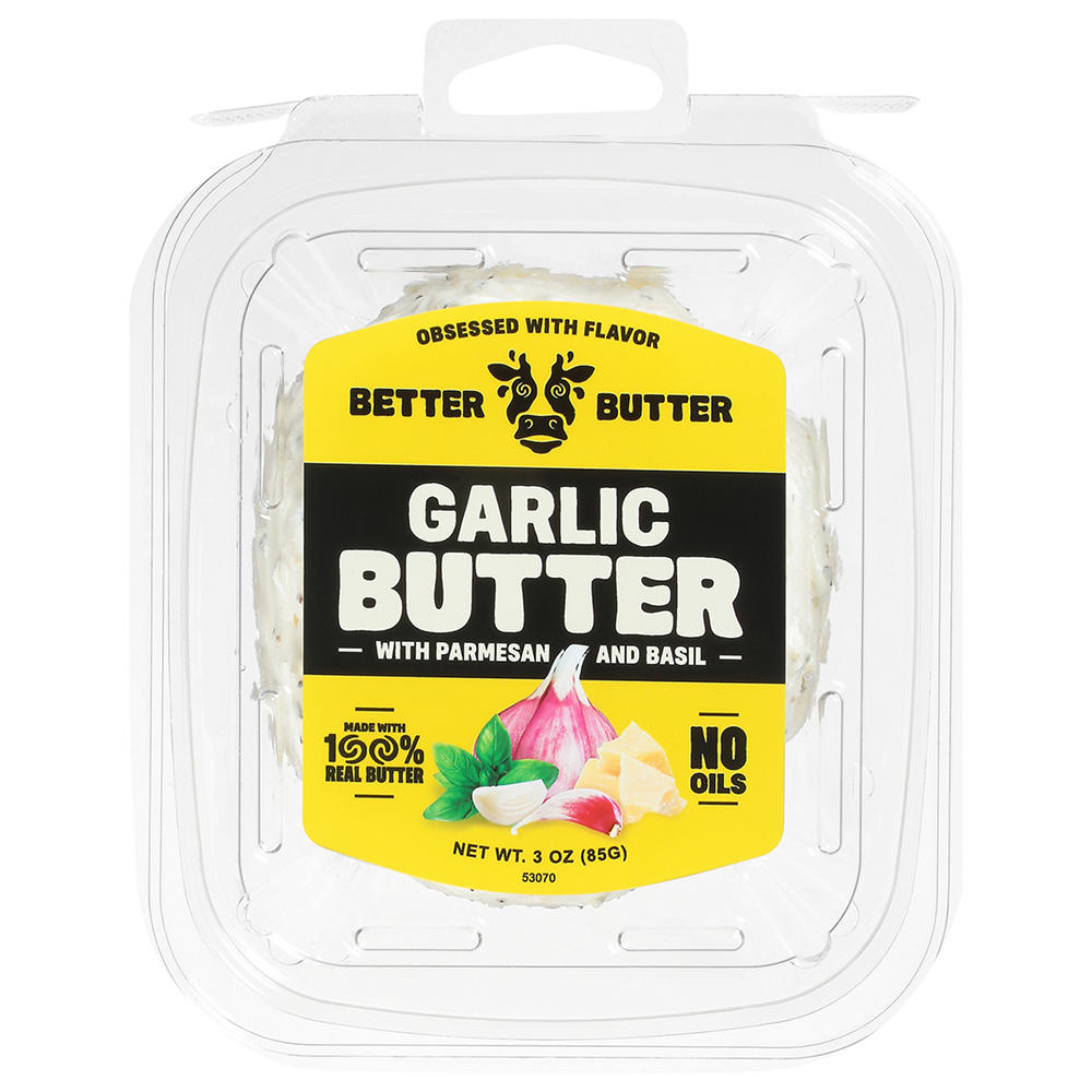 Better Butter Garlic Parmesan Basil Craft Butter, 3 oz