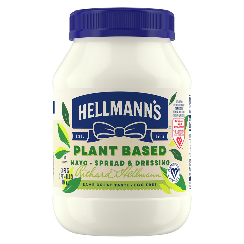 Hellmann's Plant Based Mayo Spread & Dressing, 30 oz