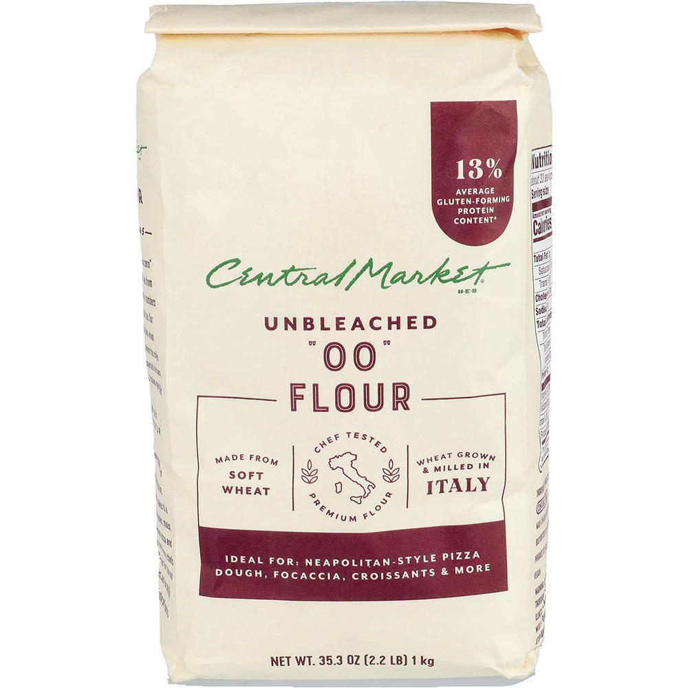 Central Market Unbleached "00" Flour, 2.2 lbs