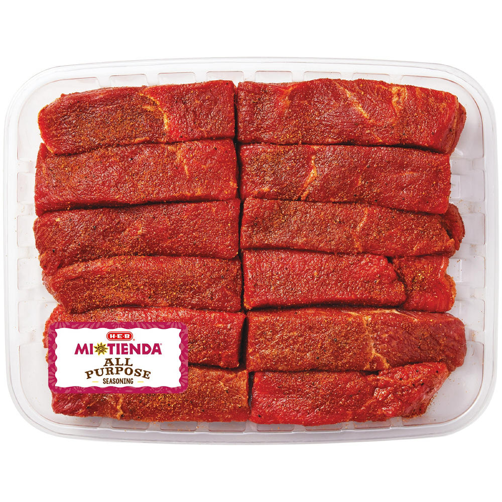 H-E-B Mi Tienda Seasoned Texas-Style Boneless Beef Ribs – All Purpose – Value Pack, Avg. 3.2 lbs