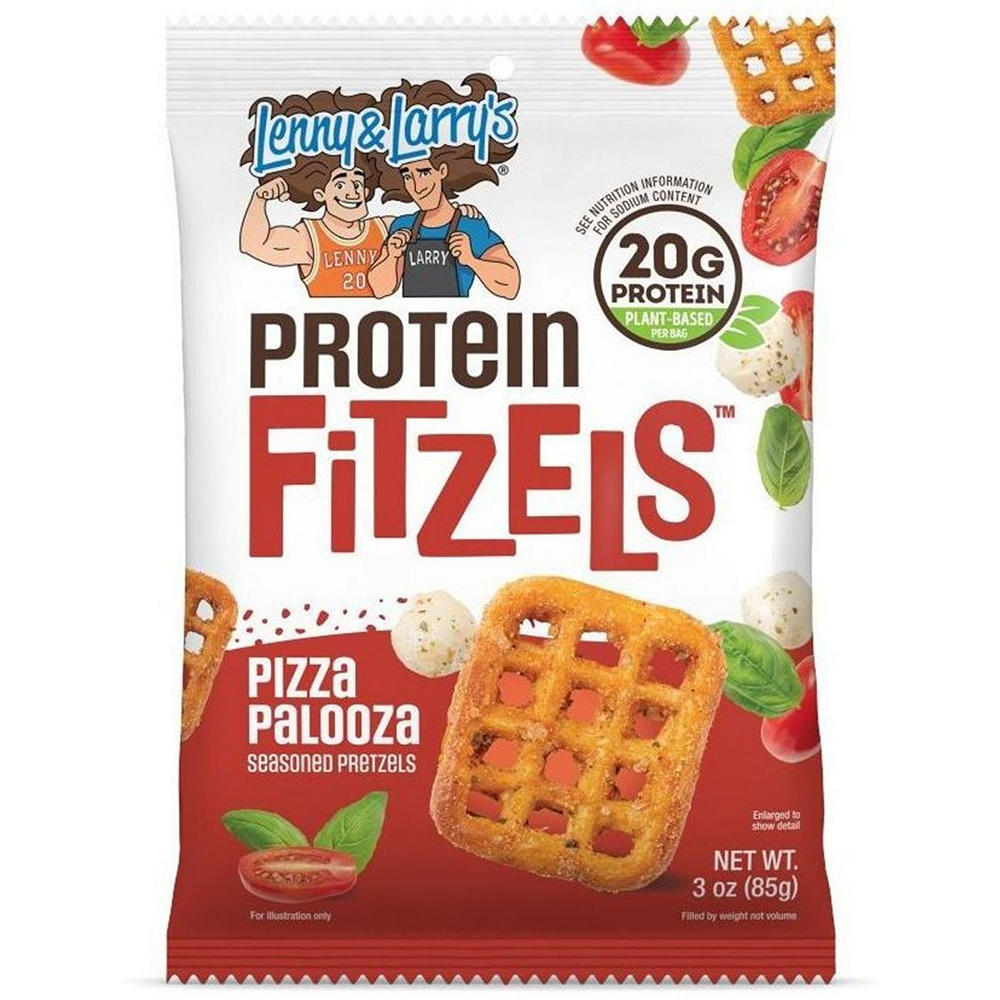 Lenny & Larry's Fitzels Pizza Protein Pretzels, 3 oz