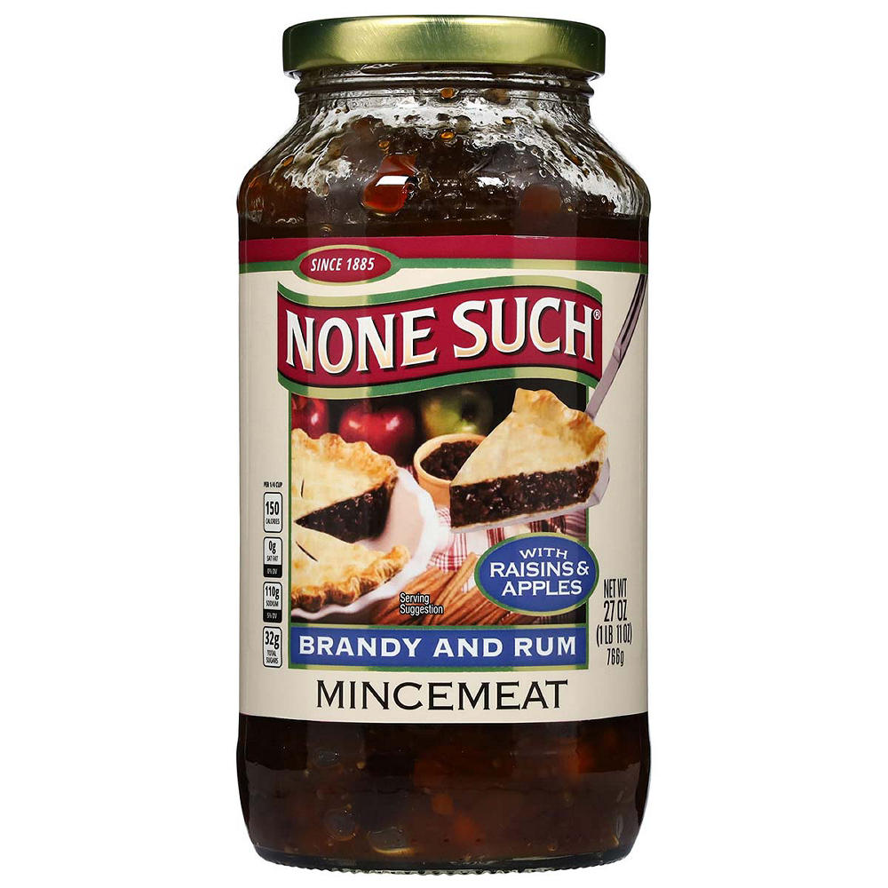 None Such Brandy & Rum Mincemeat, 27 oz