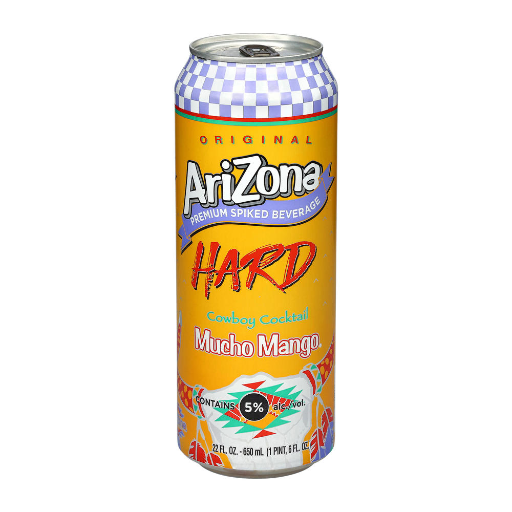 AriZona Hard Cowboy Cocktail Mucho Mango, 22 oz