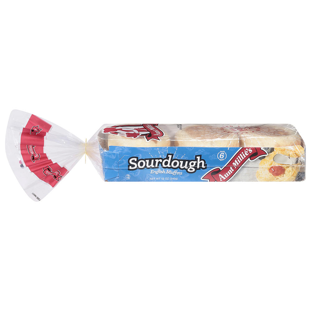 Aunt Millie's English Muffin Sourdough, 6 ct