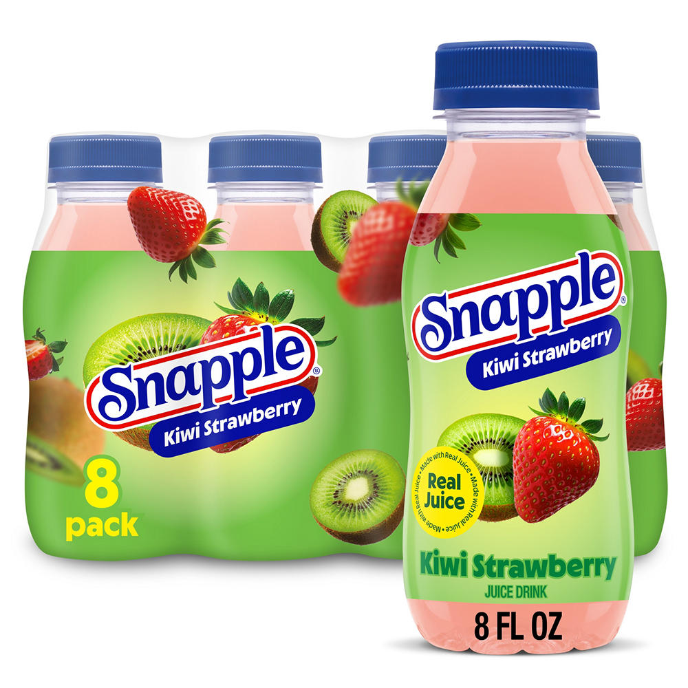 Snapple Kiwi Strawberry mini 8 pk Bottles, 8 oz