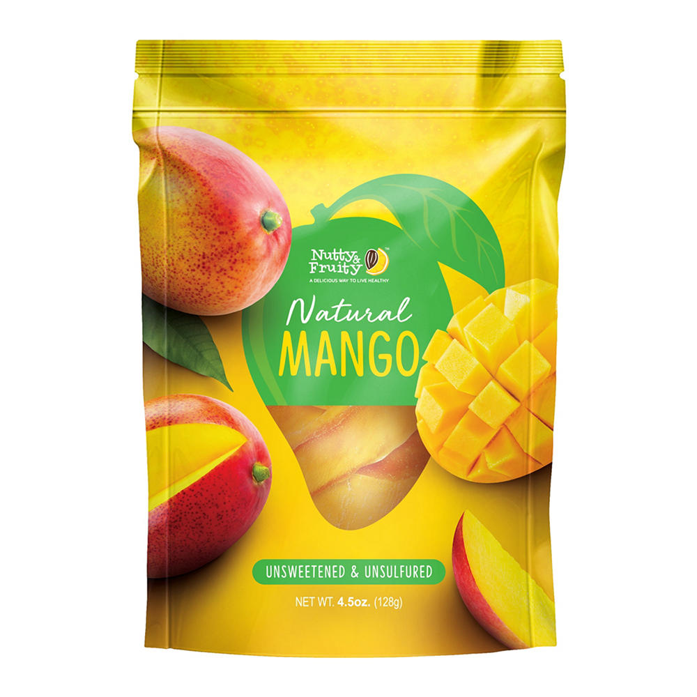Nutty & Fruity Natural Mango, 4.5 oz