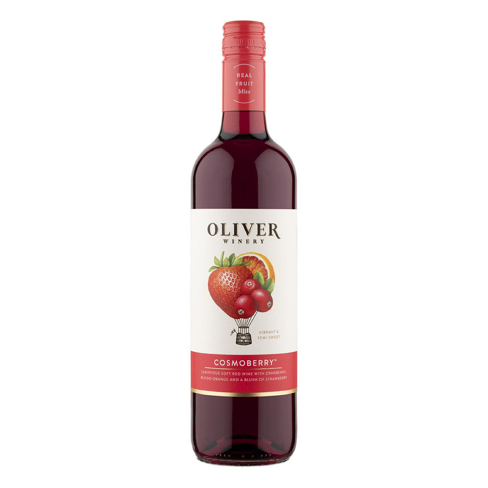 Oliver Winery Cosmoberry Wine, 750 mL