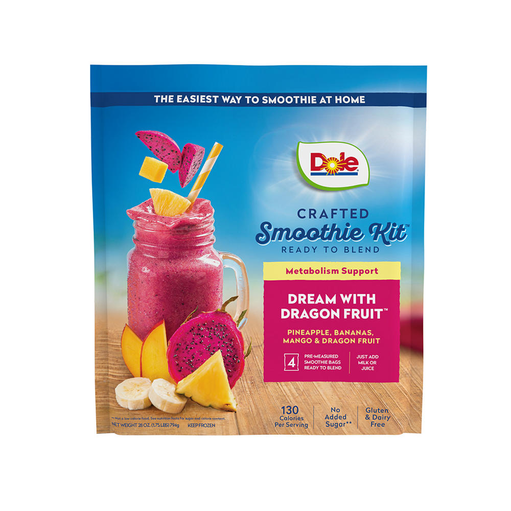 Dole Crafted Smoothie Kit - Dragon Fruit, 28 oz