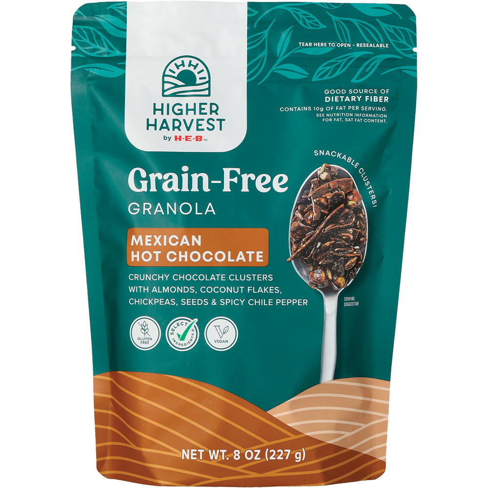 Higher Harvest by H-E-B Grain-Free Granola - Mexican Hot Chocolate, 8 oz
