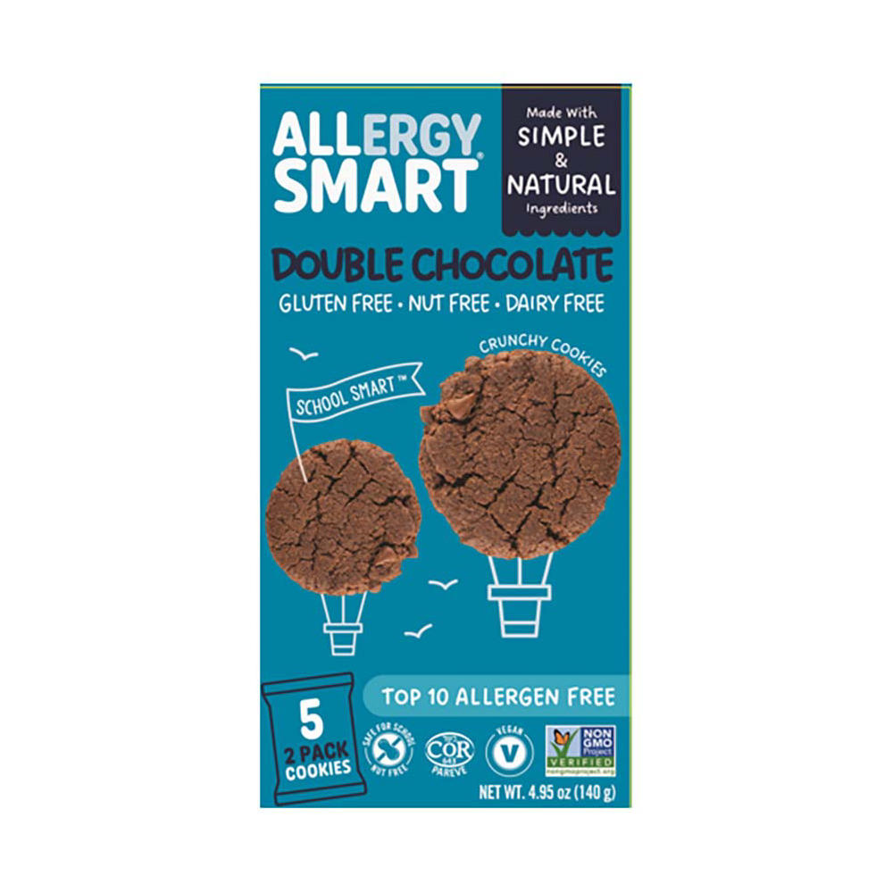 Allergy Smart Double Chocolate Crunchy Cookies, 4.95 oz