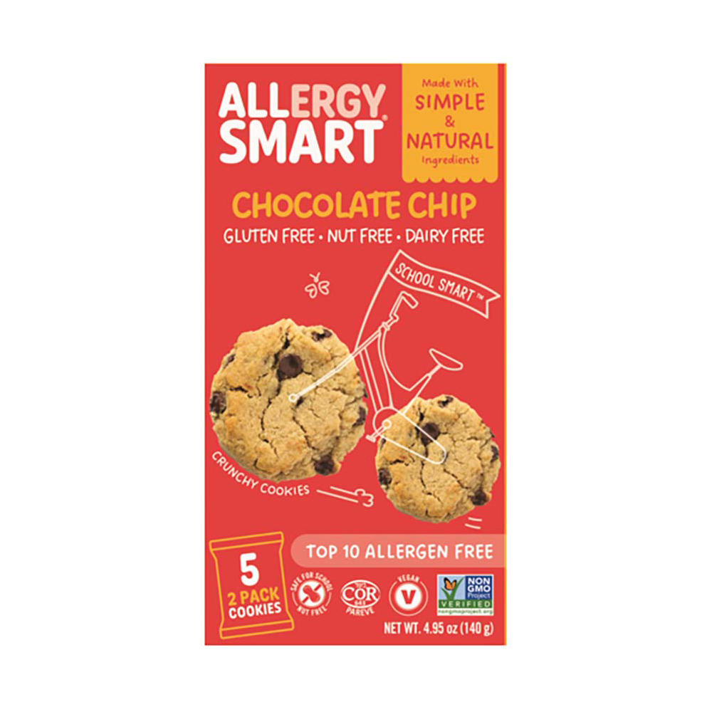 Allergy Smart Chocolate Chip Crunchy Cookies, 4.95 oz
