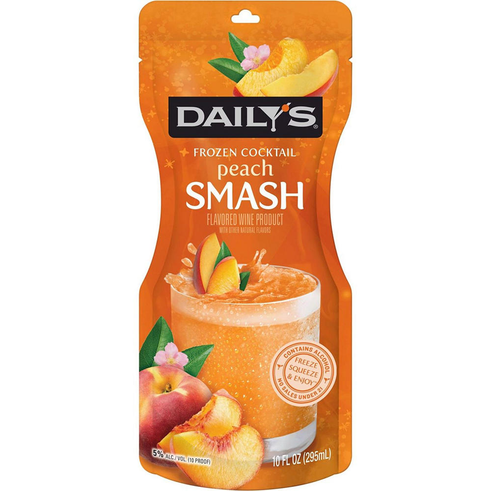 Daily's Peach Smash Frozen Wine Cocktail, 10 oz