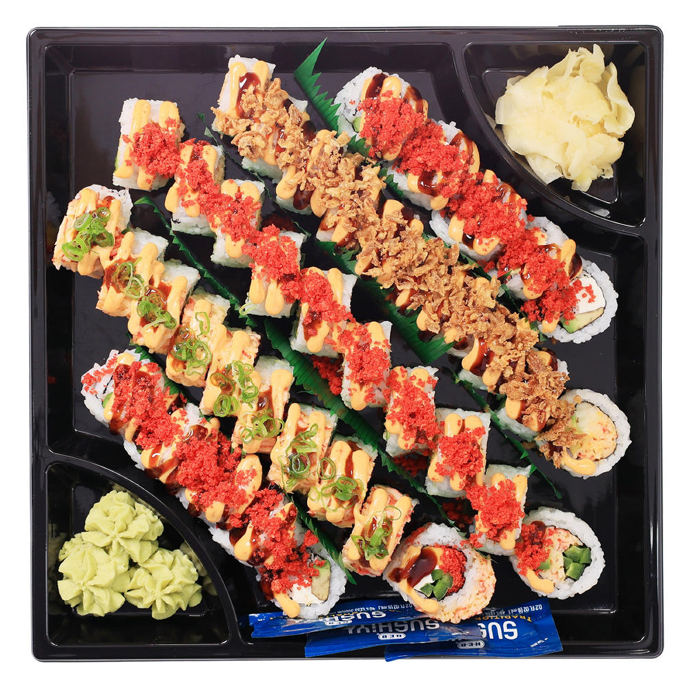 H-E-B Sushiya Sushi Party Tray - South Texas, 40 pc
