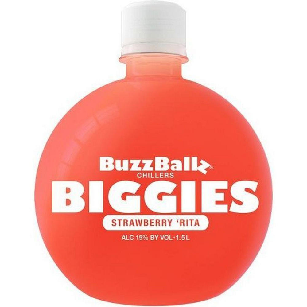 BuzzBallz BIGGIES Strawberry Rita Large Chiller, 1.5 L