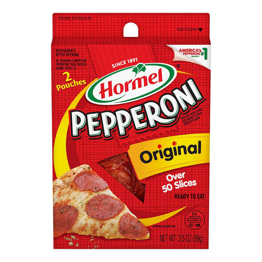 Hormel Pepperoni Original, 2 ea