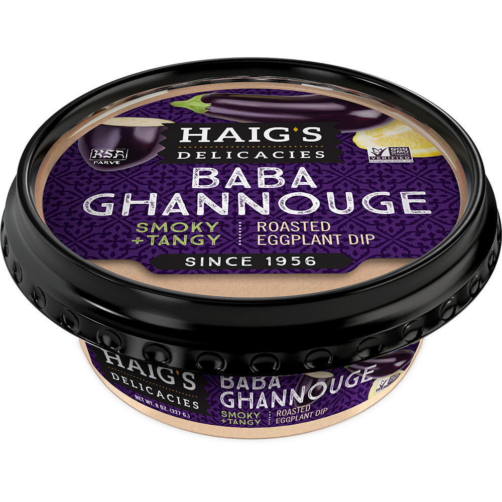 Haig's Delicacies Baba Ghannouge Roasted Eggplant Dip, 8 oz