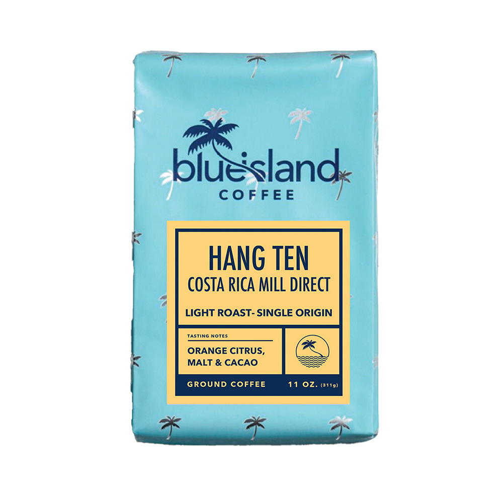 Blue Island Coffee Hang Ten Costa Rica Mill Direct Ground, 11 oz