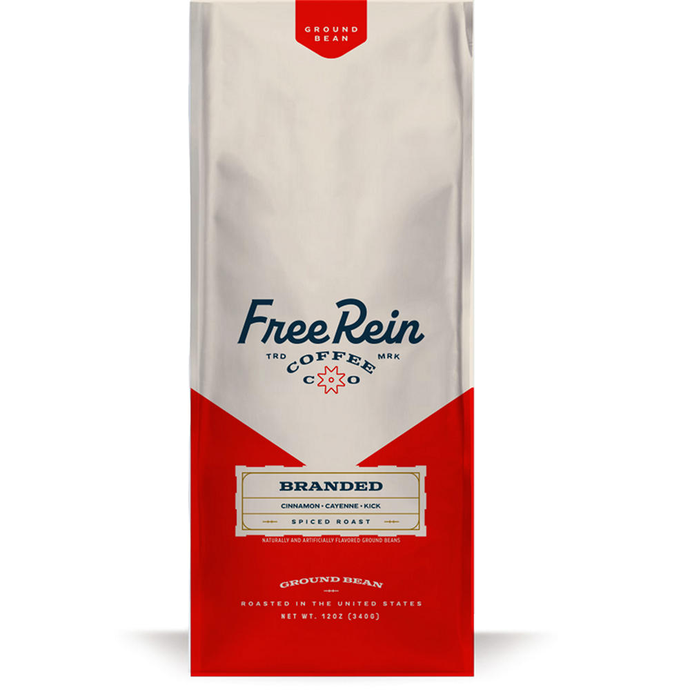 Free Rein Branded Spiced Roast Ground, 12 oz