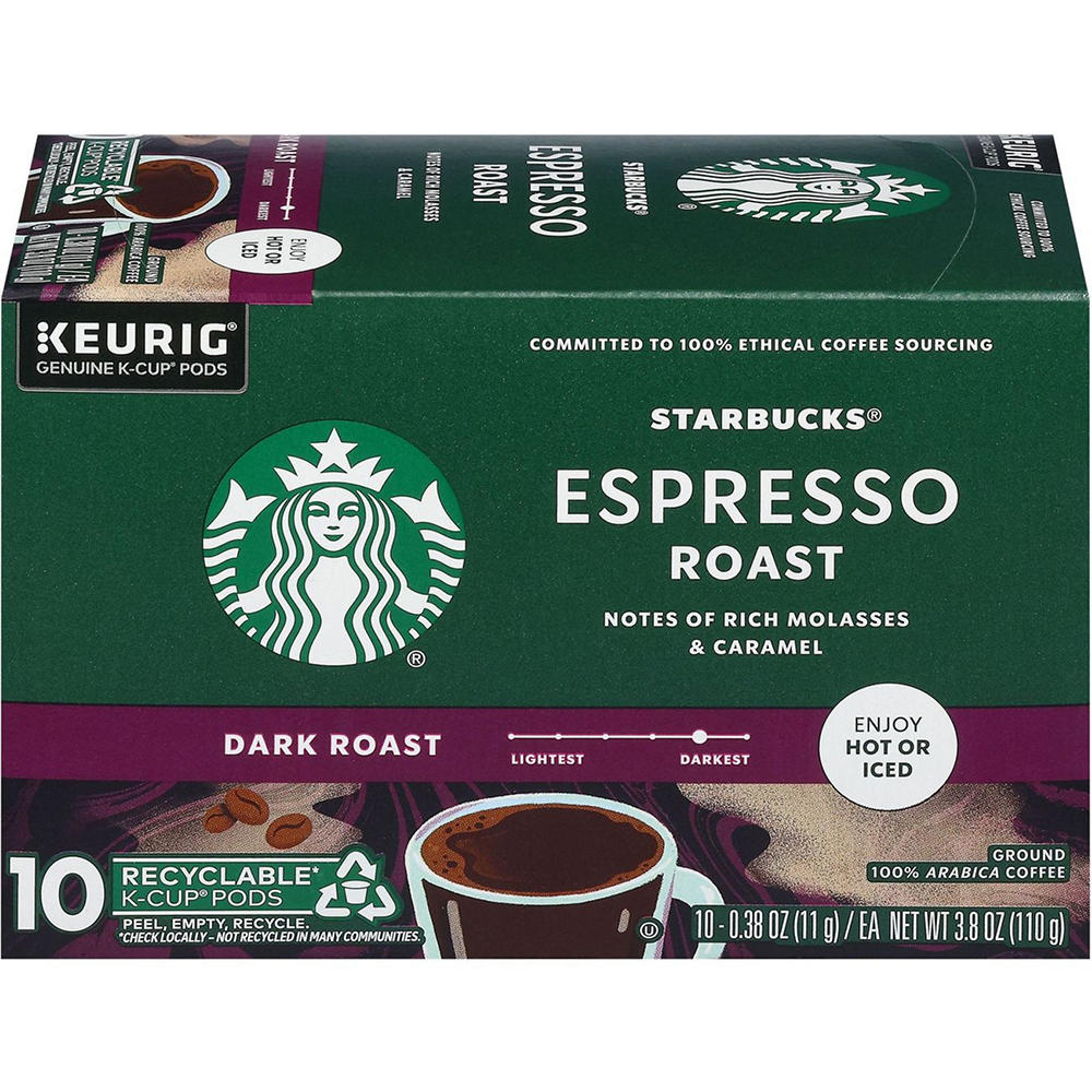 Starbucks Espresso Roast Pods, 10 ct