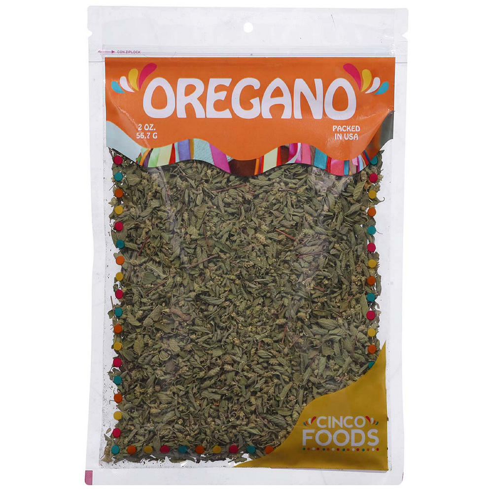 Cinco Foods Oregano, 2 oz
