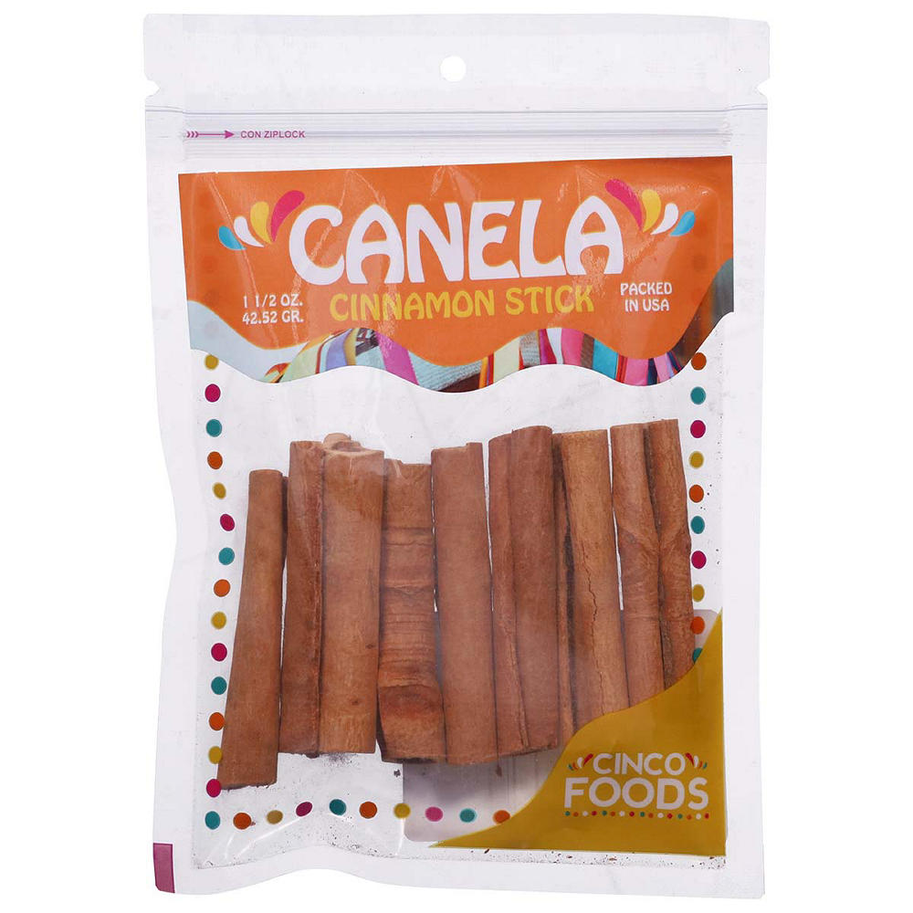 Cinco Foods Canela Cinnamon Stick, 1.5 oz