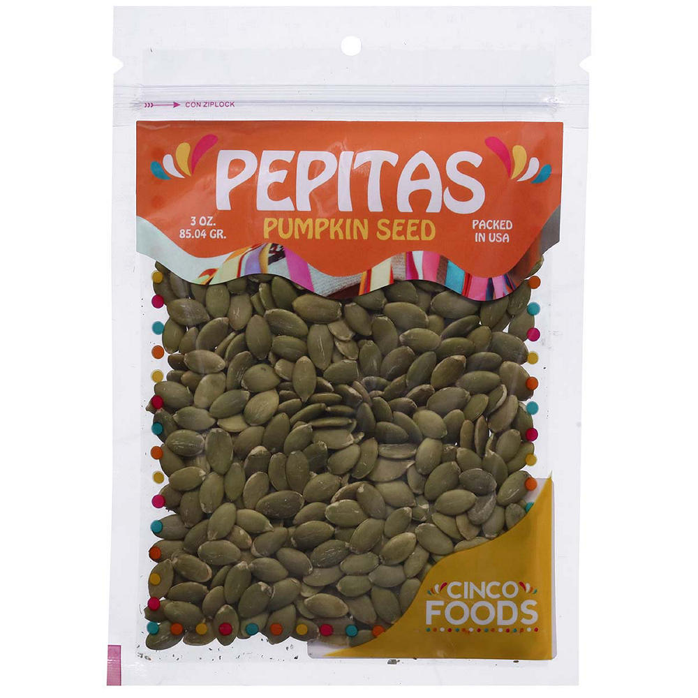 Cinco Foods Pepitas Pumpkin Seed, 3 oz