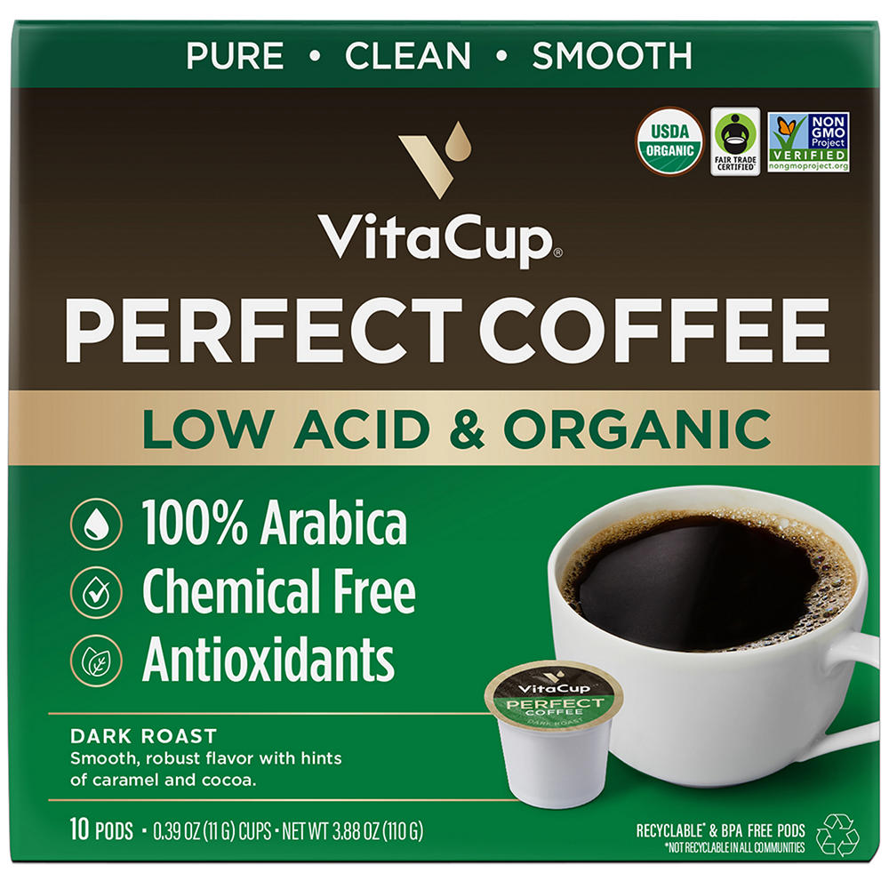 VitaCup Perfect Coffee Pods, 10 ct