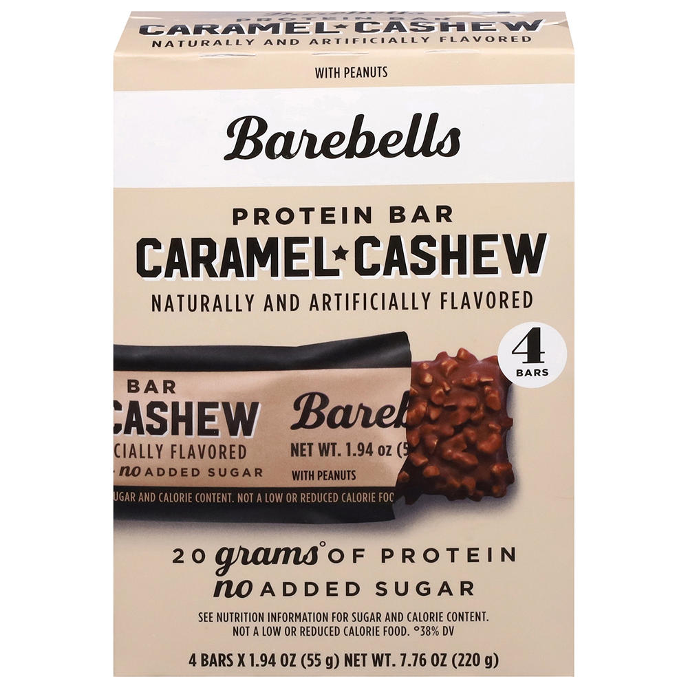 Barebells 20g Protein Bars - Caramel Cashew, 4 ct