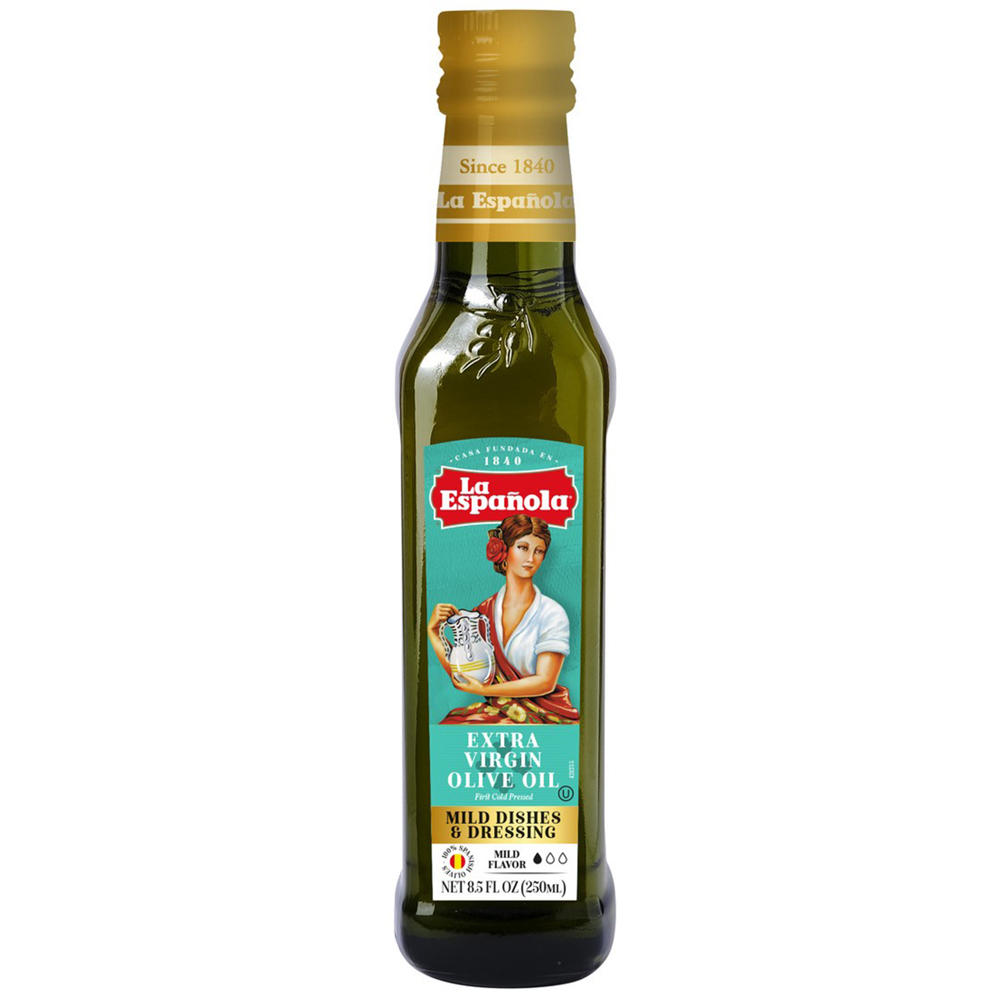 La Espanola Extra Virgin Olive Oil Mild Flavor, 8.5 oz