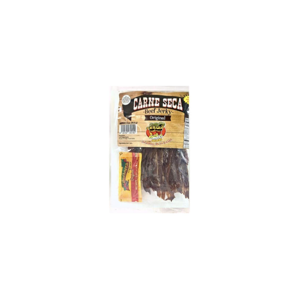 Los Compas Carne Seca Original, 2 oz