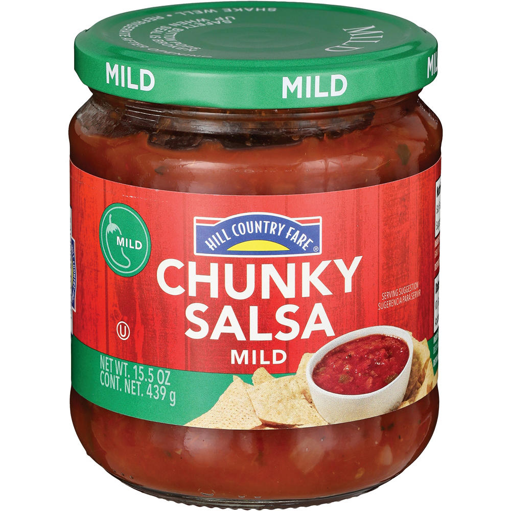 Hill Country Fare Chunky Salsa - Mild, 15.5 oz