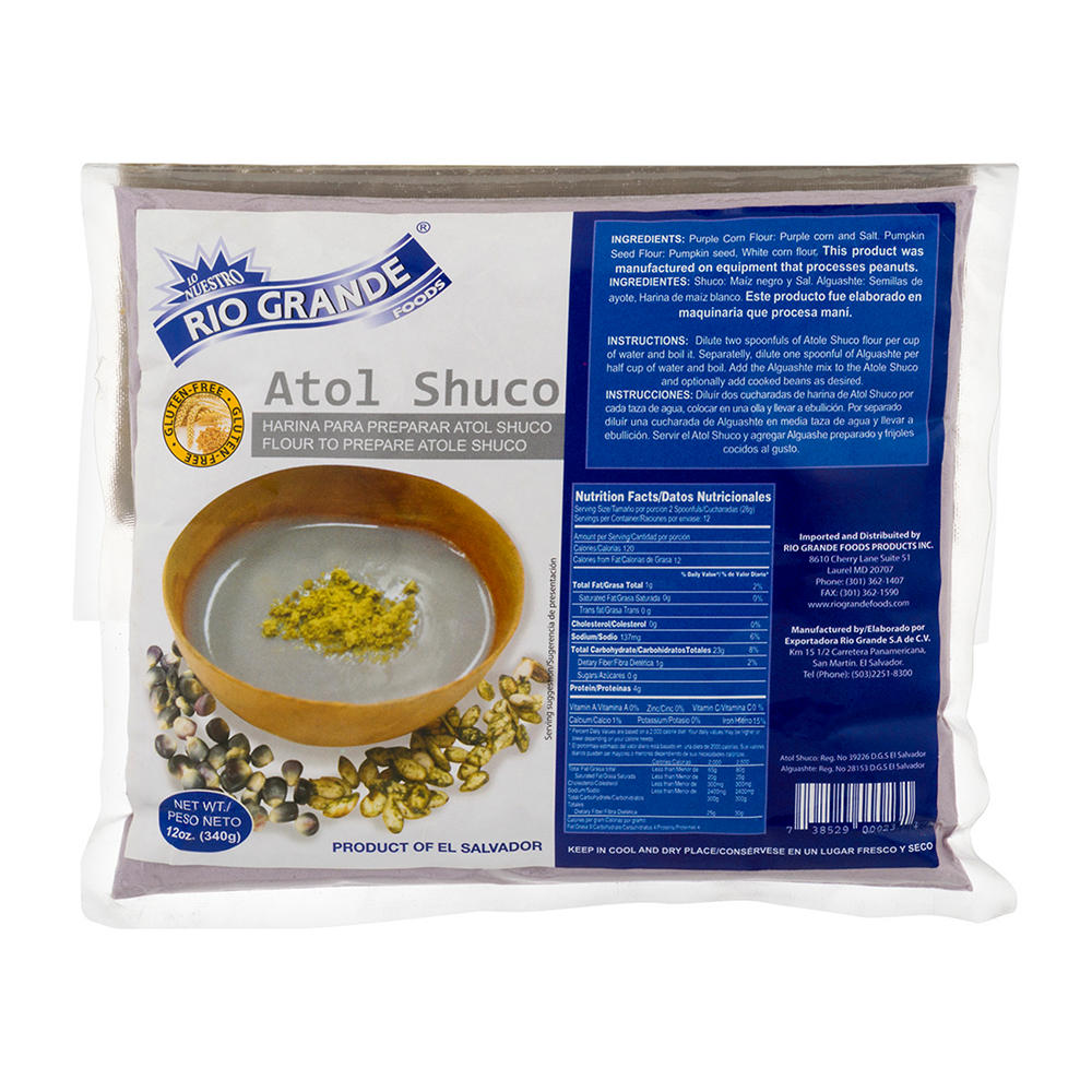 Rio Grande Foods Atol Shuco Powder, 12 oz