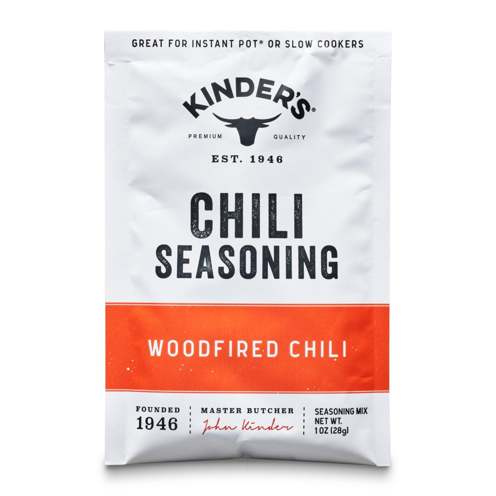 Kinder's Chili Seasoning - Woodfired Chili, 1 oz