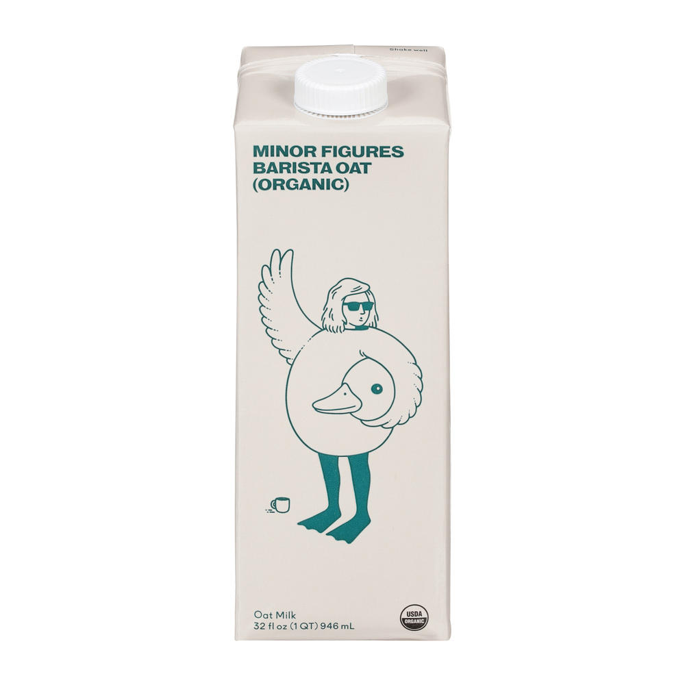Minor Figures Organic Barista Oat Milk, 32 oz