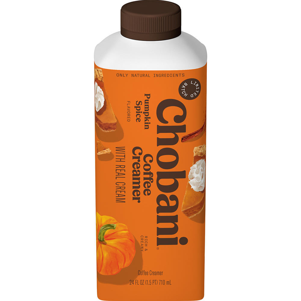 Chobani Limited Edition Liquid Coffee Creamer - Pumpkin Spice , 24 oz