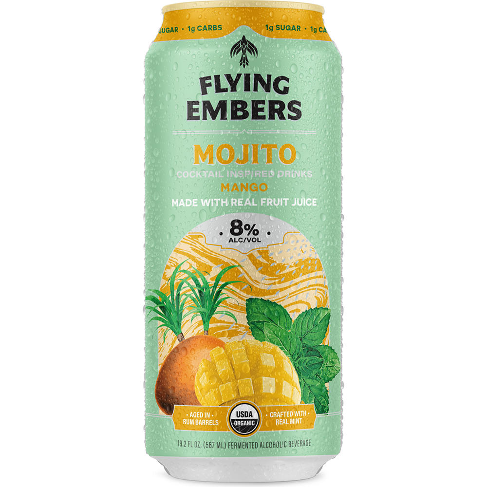 Flying Embers Mojito Mango Cocktail Can, 19.2 oz