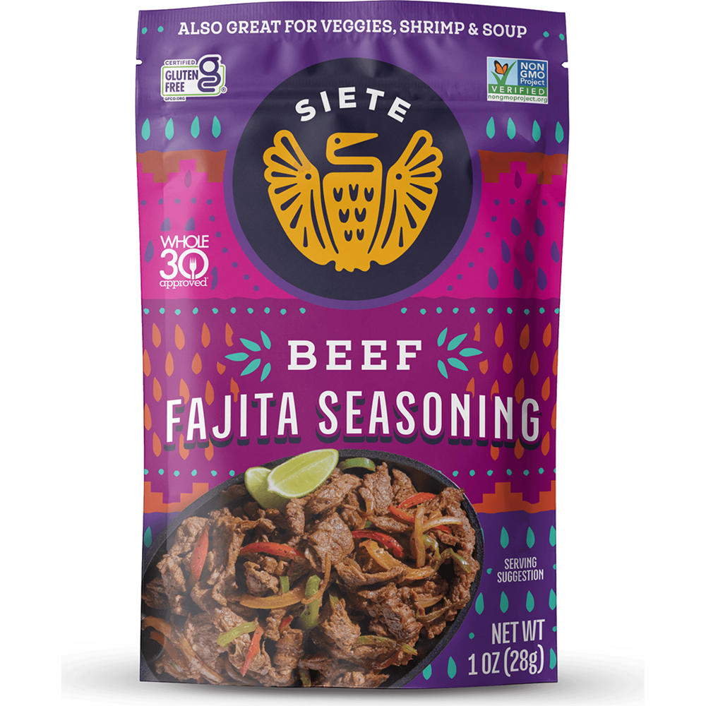 Siete Beef Fajita Seasoning, 1 oz