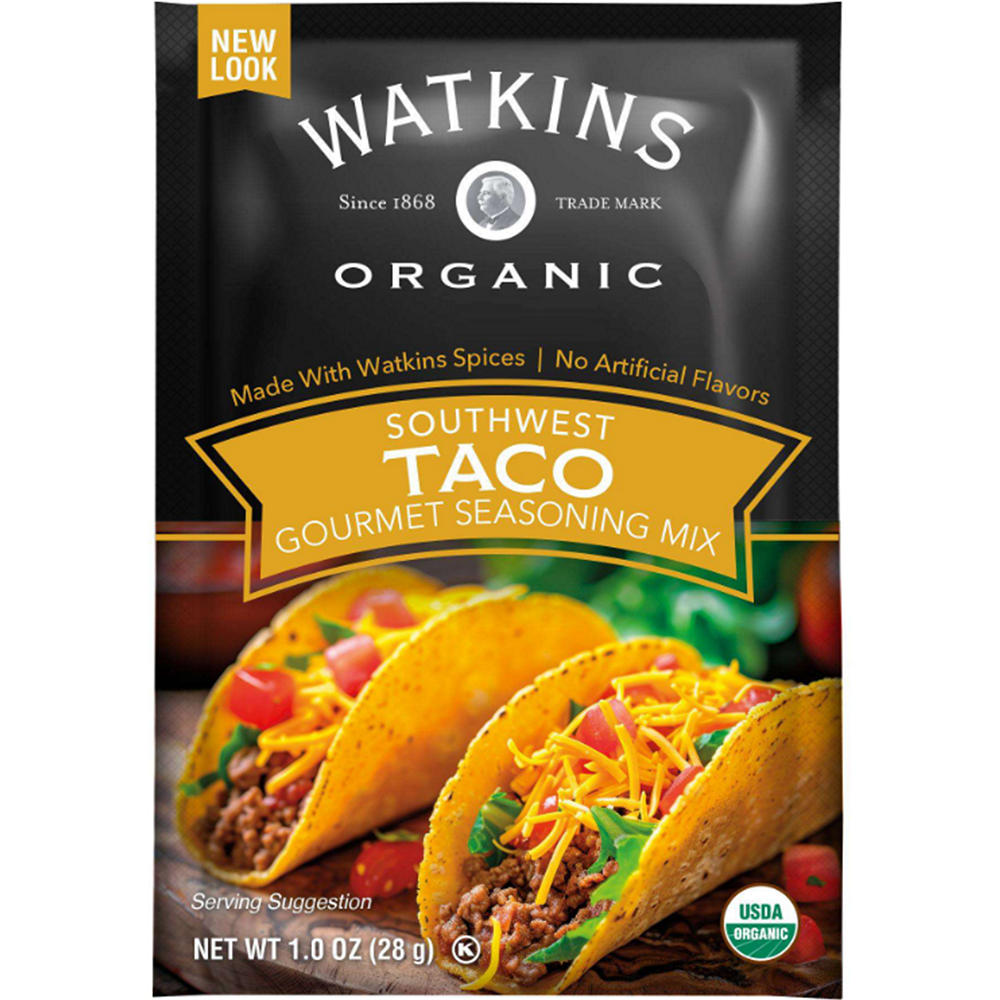 Watkins Organic Taco Seasoning Mix, 1 oz