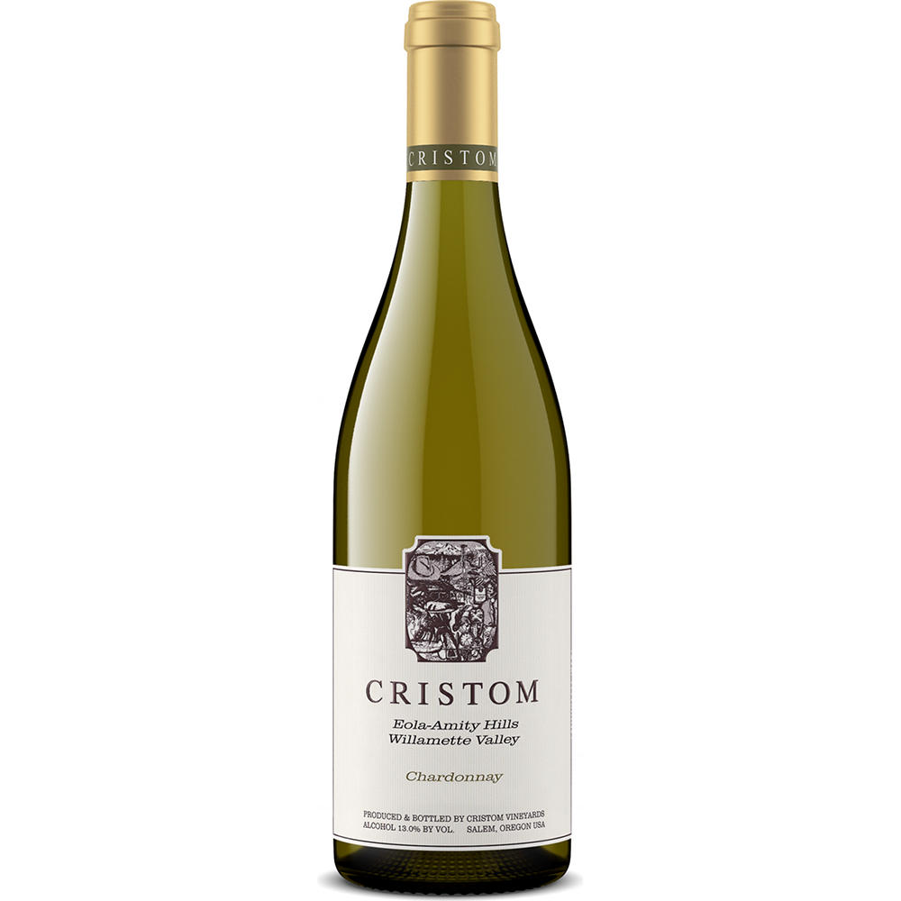 Cristom Chardonnay Oregon White Wine, 750 mL
