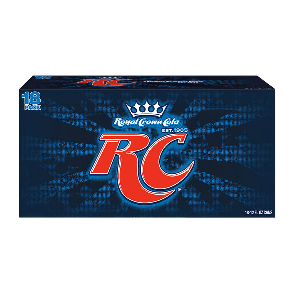 RC Cola 18 pk Cans, 12 oz