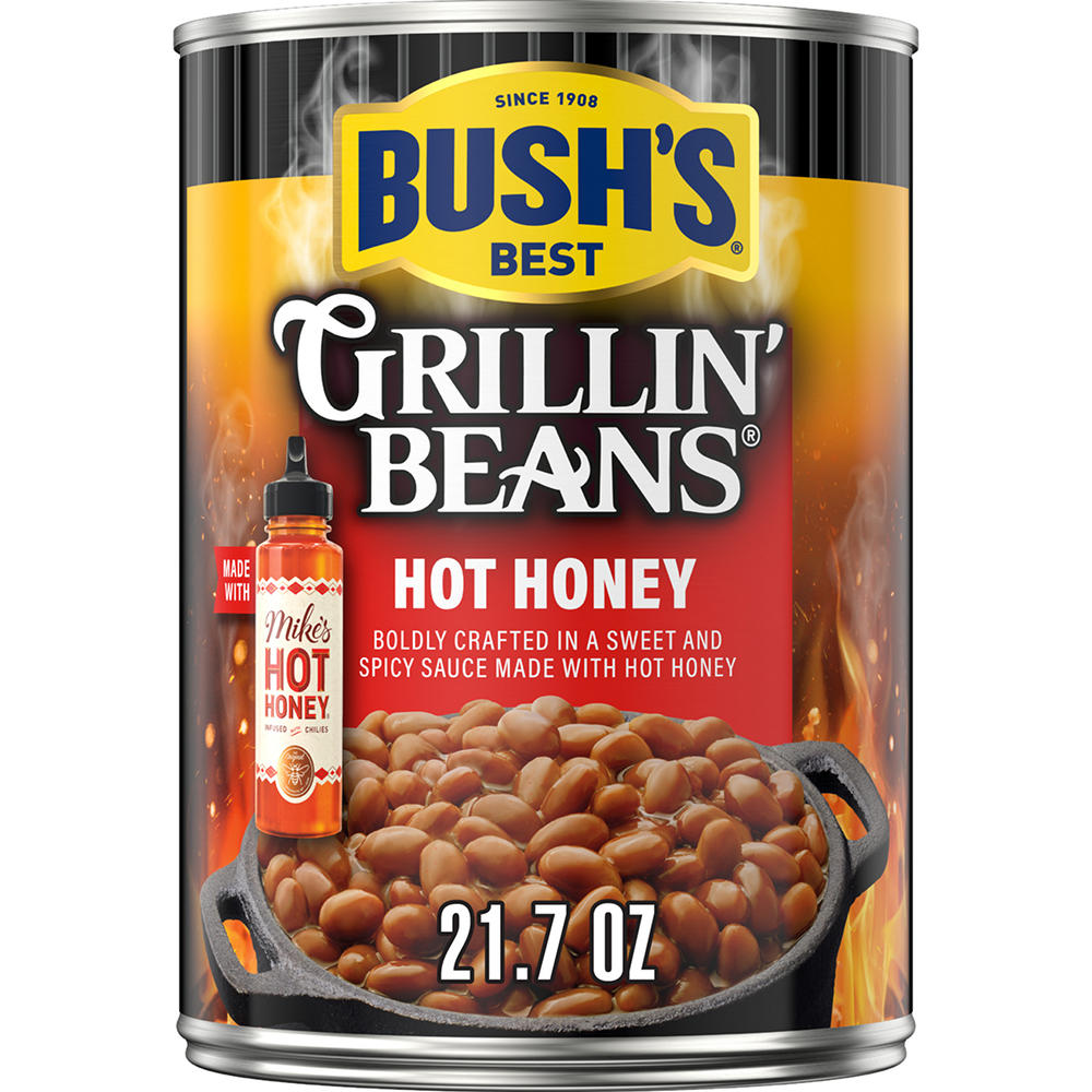 Bush's Best Hot Honey Grillin' Beans, 21.7 oz