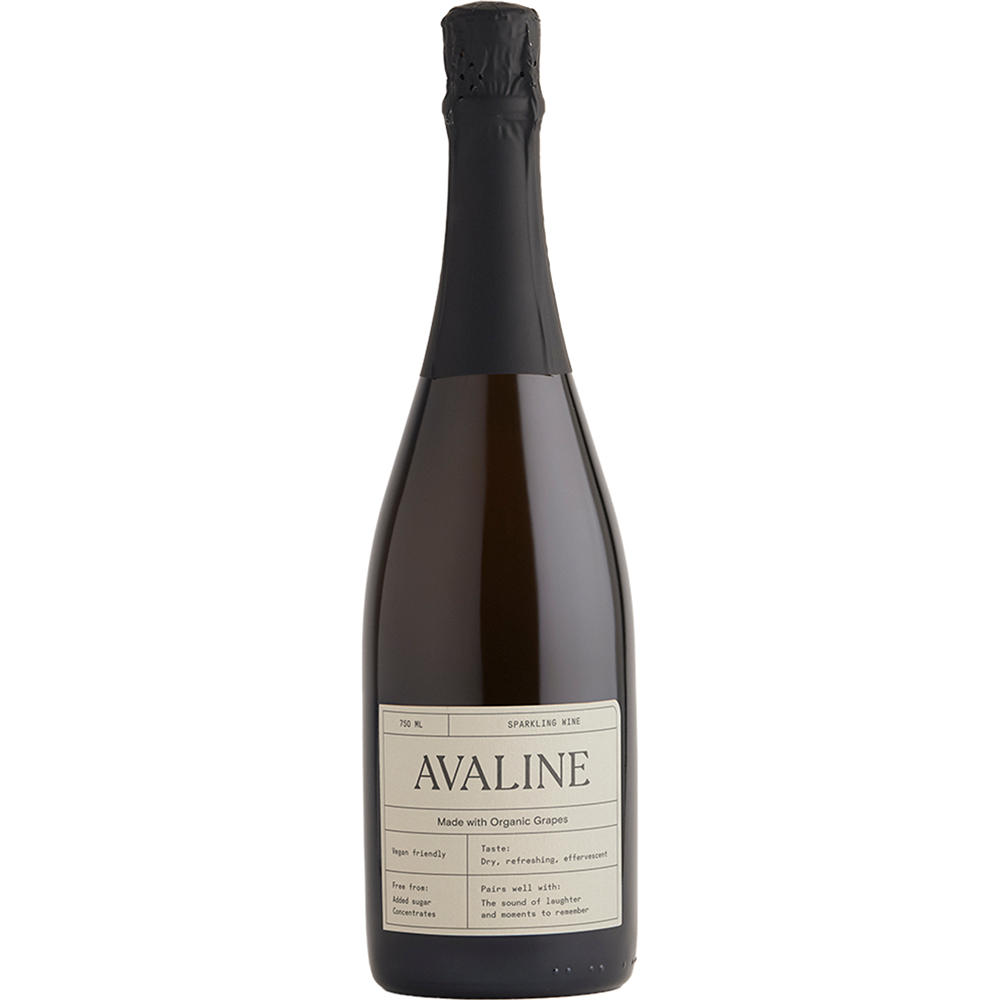 Avaline Organic Sparkling Spanish Wine, 750 mL