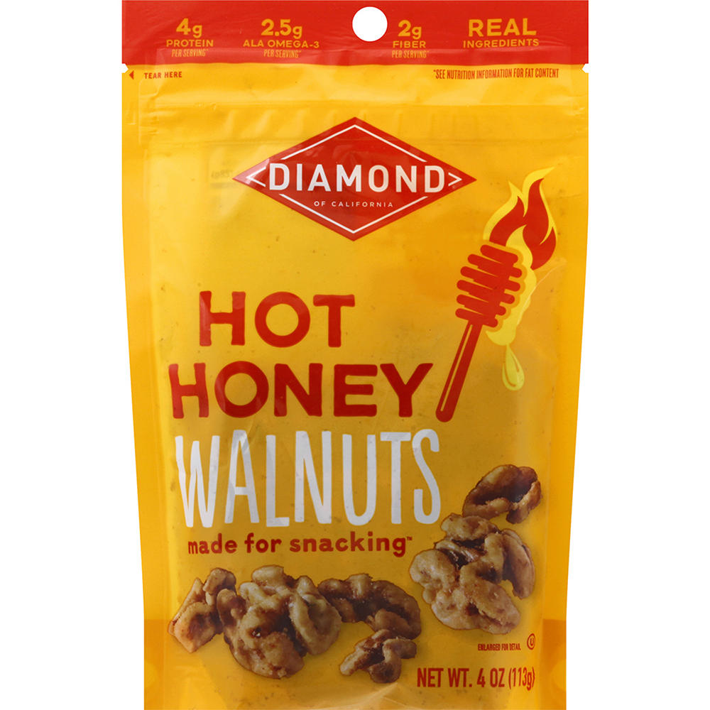 Diamond of California Hot Honey Walnuts, 4 oz