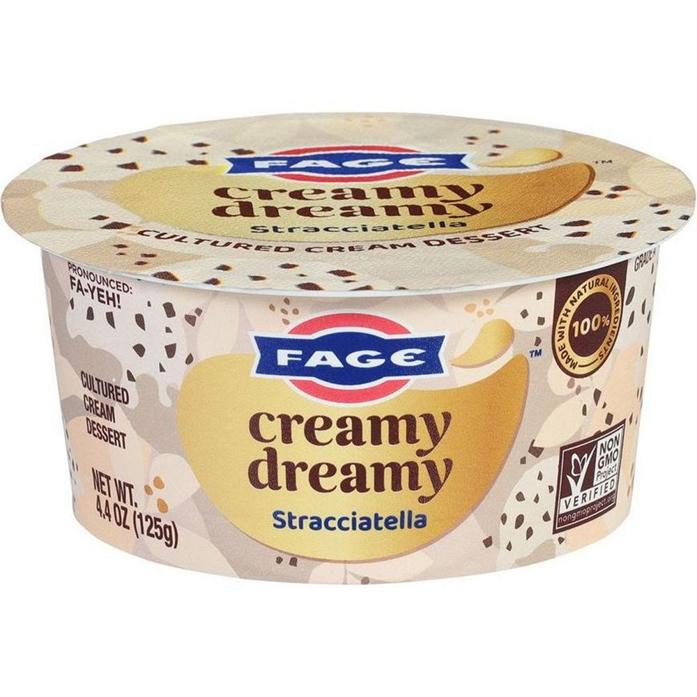 Fage Creamy Dreamy Cream Dessert - Stracciatella , 4.4 oz