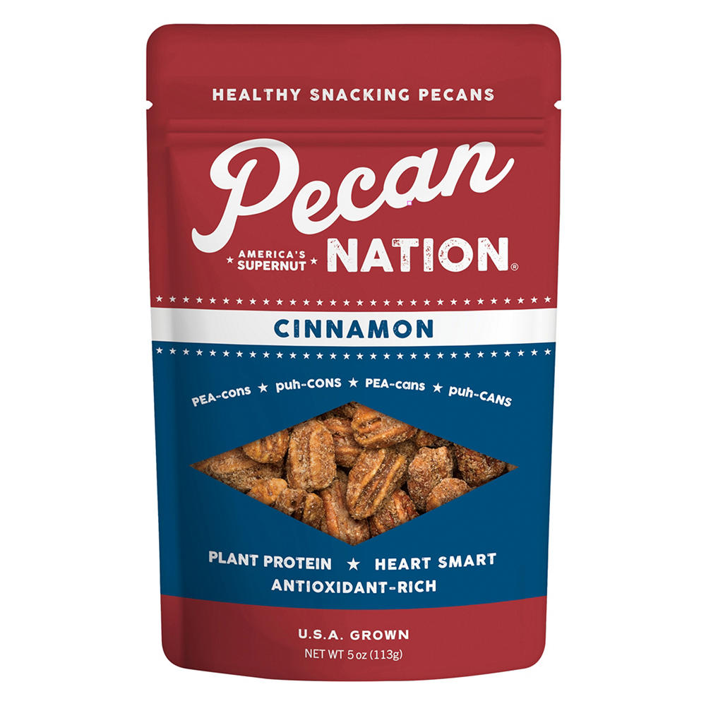 Pecan Nation Pecans - Cinnamon, 5 oz